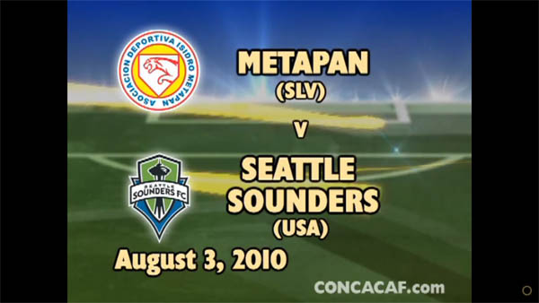 2010 CCL  Sounders at Isidro Metapan