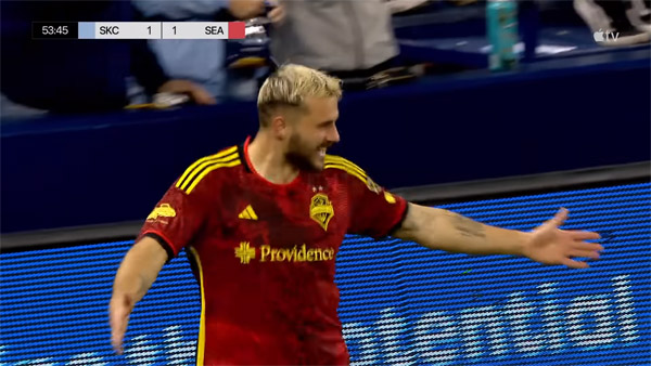 Sounders Morris 4 Goals at KC