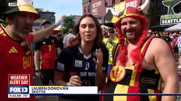 Egypt-Belgium Fans