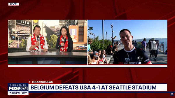 Seattle Fans React to USA-Belgium